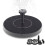 Solar Fountain Water Feature Black 16 cm 1