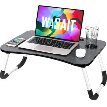 Laptop stand black adjustable height
