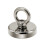 Neodymium fishing magnet silver 20 mm diameter 1