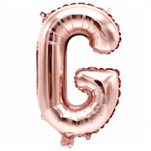 Letter Balloon Rose Gold 80 cm