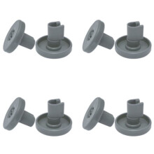 Dishwasher Basket Wheels Dark Grey 40 mm 8-Pack