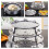 Vegetable Steamer Rack Stainless Steel 1 Piece 2