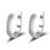Fixura ear clips silver piercing-free thin chunky cuffs 1