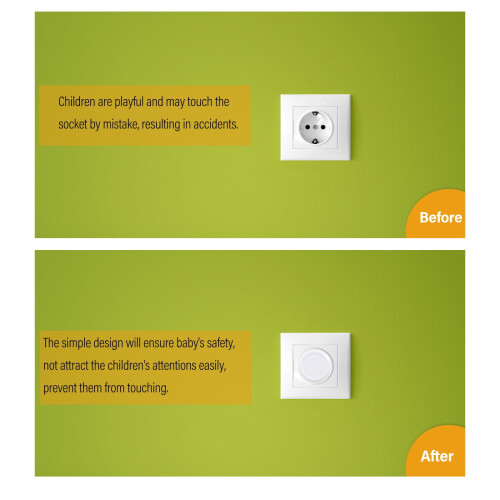 Socket Cover Electric Plug Outlet Protector 30 Pcs 1