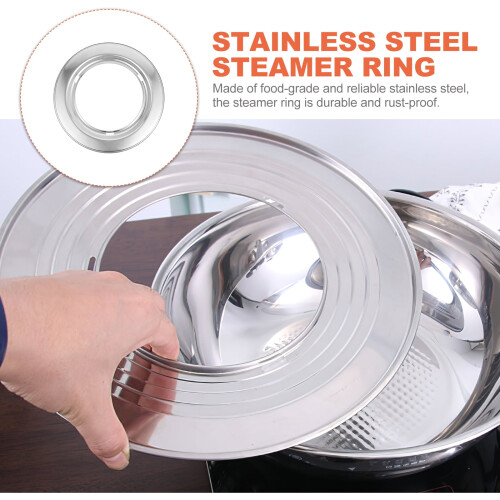 Stainless Steel Steamer Ring for Bamboo Steamer 1
