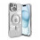iPhone 15 MagSafe Luxury Mobile Case Silver 1
