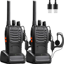 Walkie Talkie Baofeng 16-kanałowy akumulator dalekiego zasięgu
