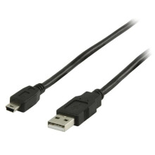 Cabo USB 2.0A macho para Mini B macho de 3 m