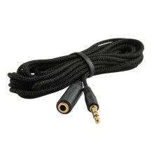3M stereo aux-kabel 3,5 mm hann til hunn 1,2 m