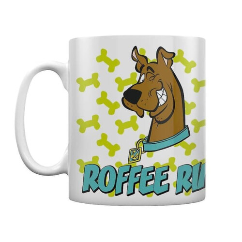 Mug Scooby-Doo Roffee Rime blanc vert marron