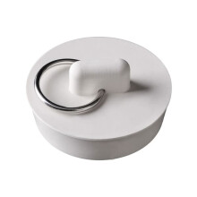 Universal rubber bathtub drain stopper 1 piece