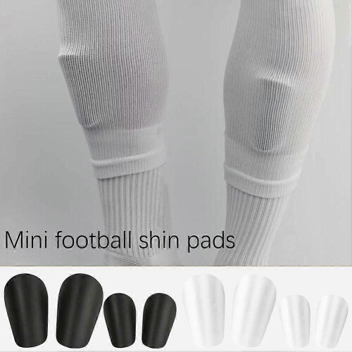 (white, XS) Mini parastinchi da calcio leggeri 1