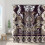 Boho shower curtain polyester 72x84 inch 1