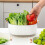 Kitchen Drain Basket Double-Layer Fine Mesh White 2