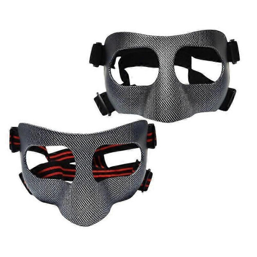 (Black Band) Maschera per il naso rotto per calcio e boxe 1