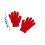 (A) Winter Warm Solid Color Knitted Kids Gloves Split Finger Gloves PUW1521 3