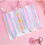 Transparent pencil case for girls, large size 8