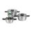 Salter Salter Stackable 3-Piece Stockpot Set (Damaged Packaging) 2