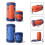 Aceovo outdoor waterproof compression sack orange 5