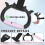 (Blue) Pulling Rings for Kids Home Gym Adjustable Strap Strength Training Rings B 3