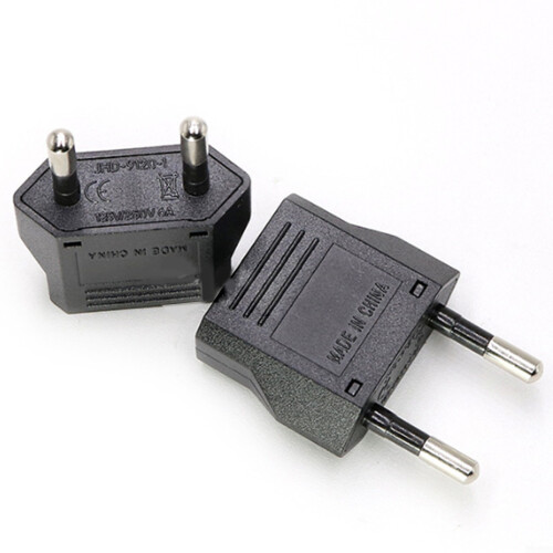 Aceovo European Adapter Black 5-Pack 1