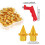 (Gold) 60 stk. friidrettspigger for voksne, røde 2