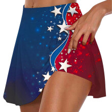 Women's athletic skorts stretch pleated tennis skirt with