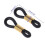 (Black) Glasses Chain Rubber Ring Non Slip DIY Connector Strap Eyelets Rope Accessories 3