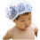 Waterproof Shower Caps for Children with Elastic 5-Pack 5