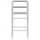 vidaXL washing machine shelf silver 69x28x169 cm 3