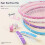 (Purple) 2pcs Badminton Racket Head Protection Tape Sticker 3