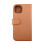 iPhone 15 wallet case with magnet brown 2