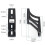 (Silver) Brompton DAHON Folding Bike Pig Nose Light Converter Raised Mount Adapter Bag Rack Black 5