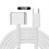 Cable de carga magnético USB C a MagSafe 3 (140 W), cable de carga magnético 4