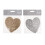 Heart Coasters Gold 4-Pack 3