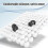 Noise Cancelling Earplugs Heart Handle 1 Pair Black 5