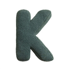 Coussin décoratif alphabet en lettres anglaises pour canapé