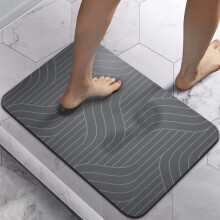 Badrumsmatta Absorberande Halkfri 20x30 tum