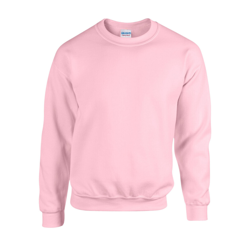 Gildan (Xl, Light Pink) Mens Heavy Blend Sweatshirt