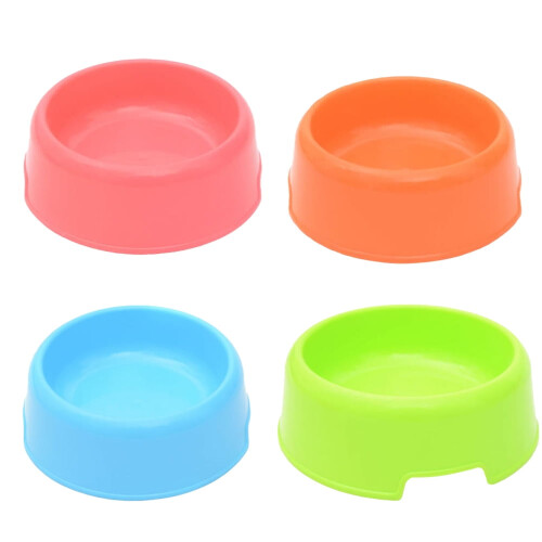 Ciotola in plastica per cibo e acqua per cani e gatti