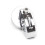 Analog Watch for Motorbikes Silver 1 Piece 4