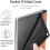DG.MING iPad 10.2 case with pen holder brown 4