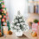 Mini albero di Natale artificiale da 35 cm, decorazione da scrivania. 1