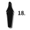(Black) 2x Bicycle Mudguard Easy To Install Riding Replacement Part Biking Saver White 2