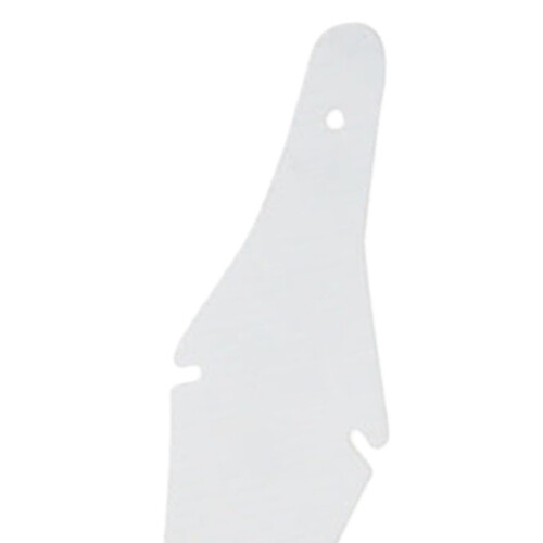 (White) 2x Bicycle Mudguard Easy To Install Riding Replacement Part Biking Saver White 2