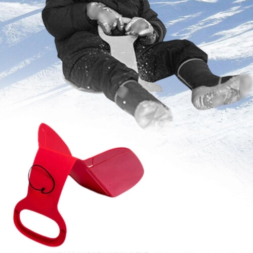 (Red) Winter Snow Sand Sled Sledge Practical Sliding 1