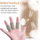 (Light Brown) 10-Pack Finger Sleeves Thumb Splint Elastic Tape Compression Protector Pain Relief 4