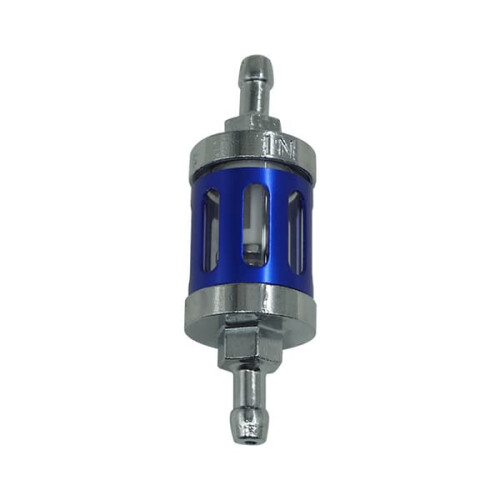 Universal fuel filter for ATV motorcycle blue 2