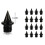 (Black) 60 stk. friidrettspigger for voksne, røde 4