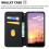 Motorola Edge 60 Pro 5G leather case silver cubic grid 3